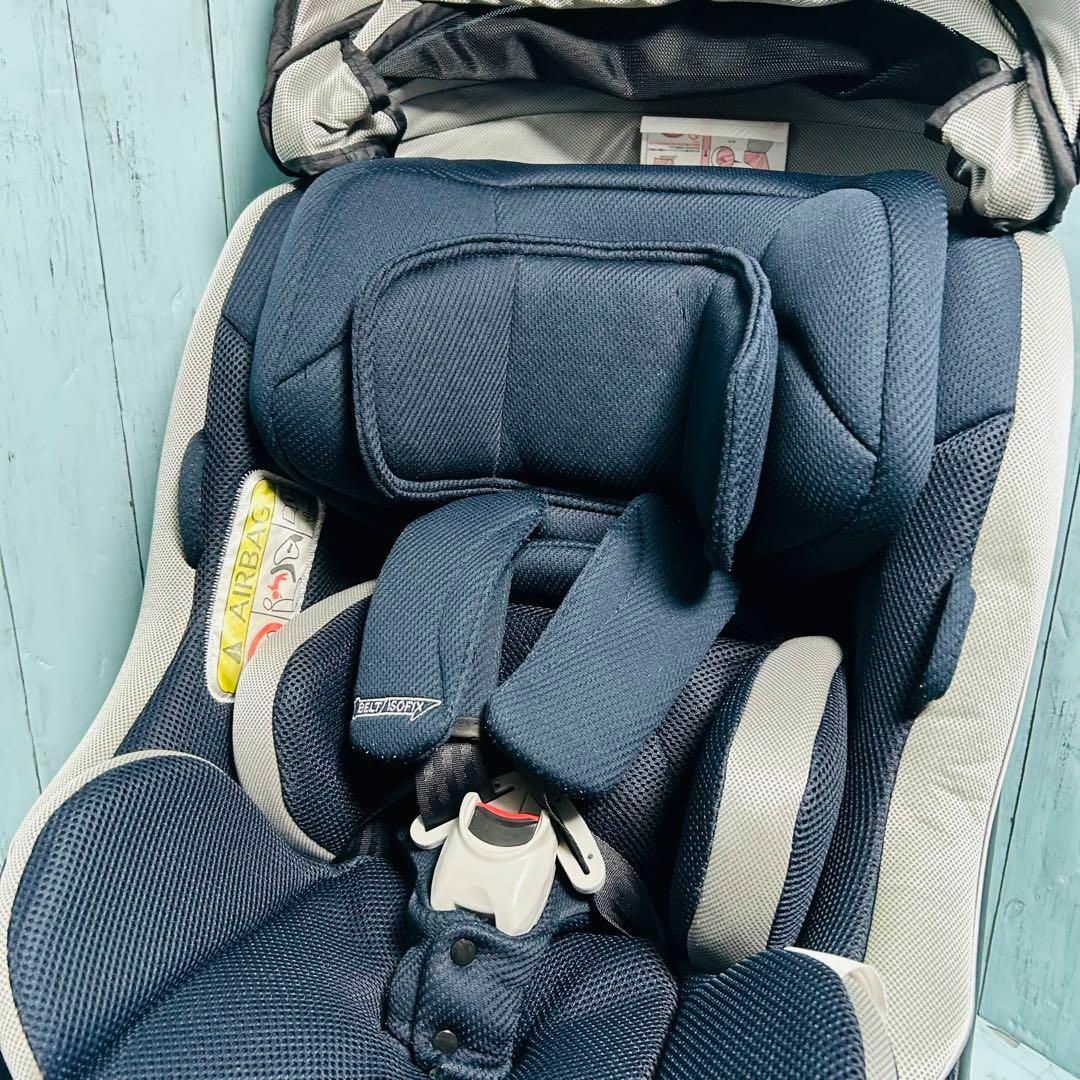 Aprica(アップリカ)のアップリカ　aprica クルリラAB ISOFIX チャイルドシート　説明書有 キッズ/ベビー/マタニティの外出/移動用品(自動車用チャイルドシート本体)の商品写真