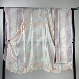 長襦袢 身丈122cm 裄丈64cm 正絹 美品 秀品 【中古】(その他)