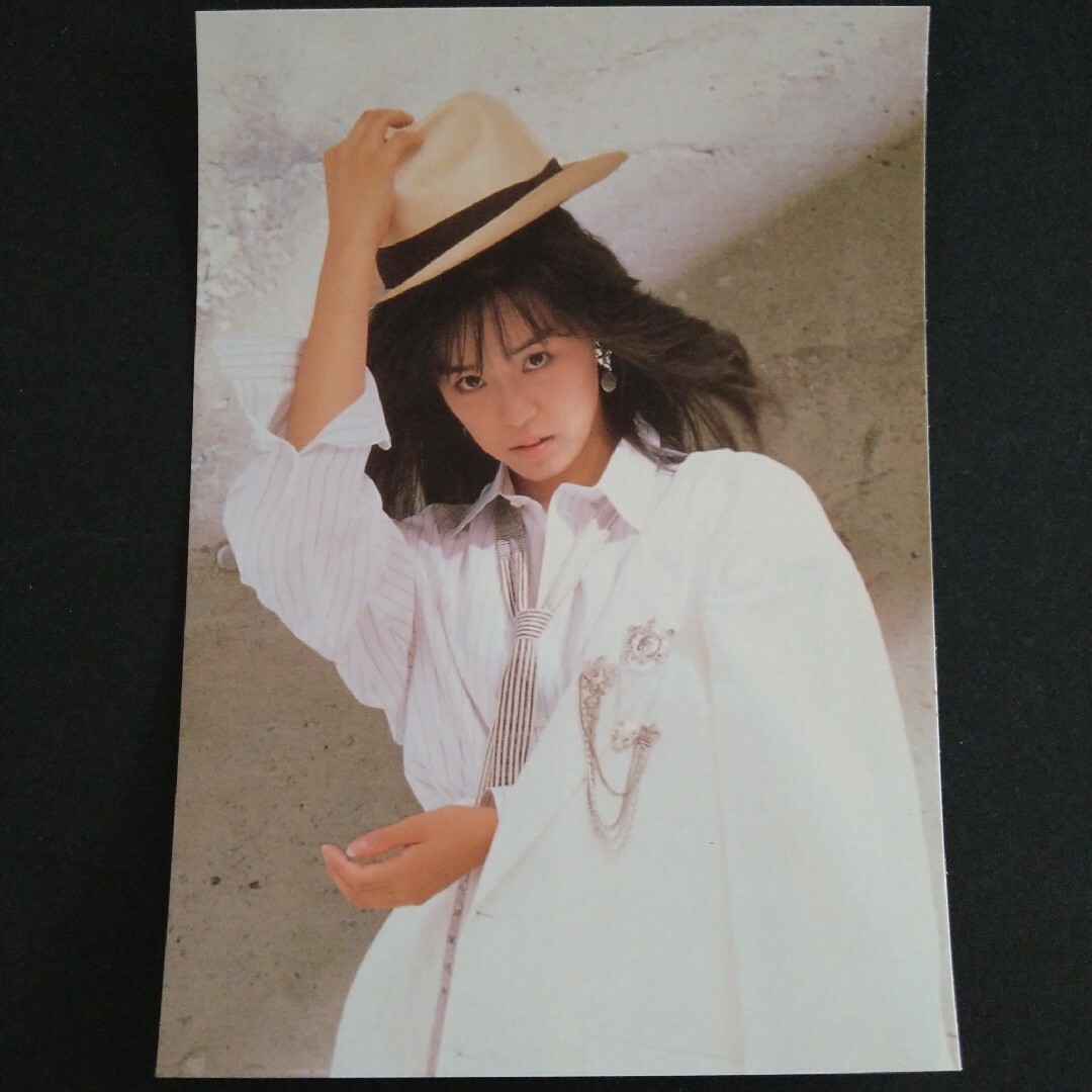 1987　ハローアーティスト☆小川美由希☆プロフィールカード エンタメ/ホビーのタレントグッズ(アイドルグッズ)の商品写真