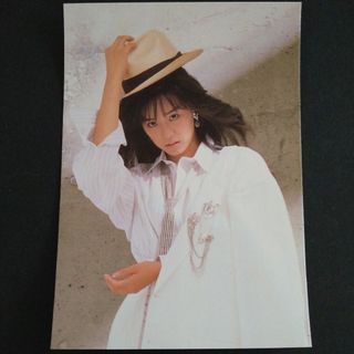 1987　ハローアーティスト☆小川美由希☆プロフィールカード(アイドルグッズ)