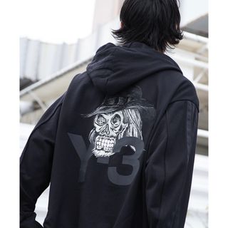 Y-3 - Y-3 YOHJI SKULL HOODIE スカル スウェット パーカー