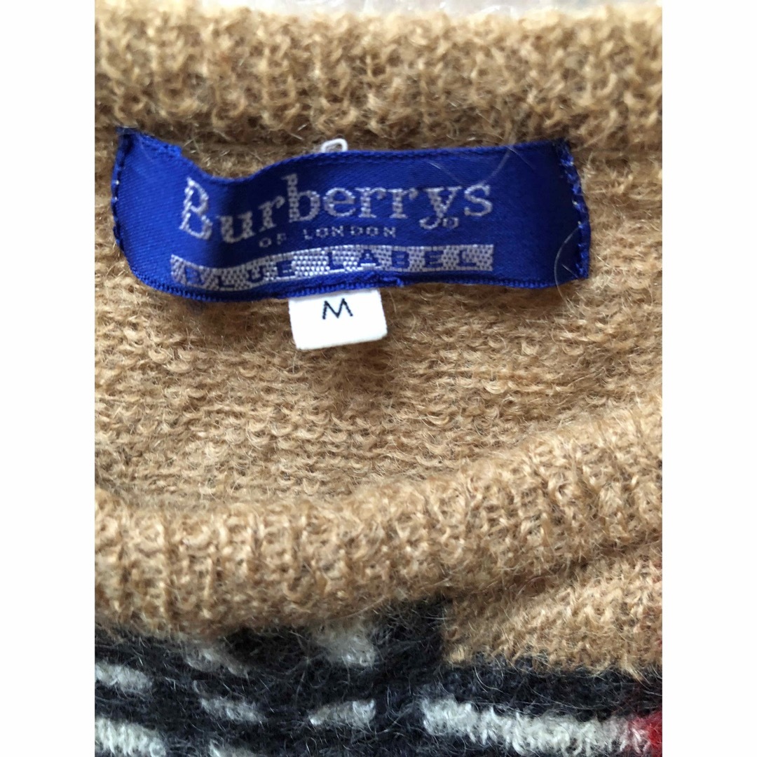 BURBERRY BLUE LABEL(バーバリーブルーレーベル)のバーバリーブルーレーベル　サマーセーター　ノバチェック レディースのトップス(ニット/セーター)の商品写真