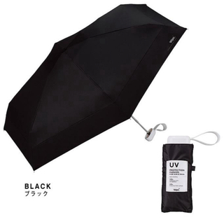 Wpc. - wpc 晴雨兼用 折りたたみ傘 完全遮光 遮光切り継ぎtiny ブラック