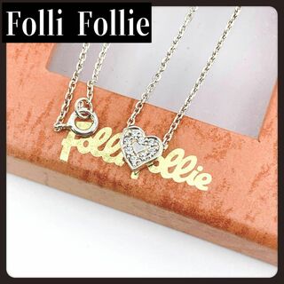 フォリフォリ(Folli Follie)の【箱付き】Folli Follie　フォリフォリ　シルバー　ネックレス　925(ネックレス)