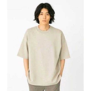 ステュディオス(STUDIOUS)の【STUDIOUS】ミラノリブ サマーニット Tシャツ(Tシャツ/カットソー(半袖/袖なし))