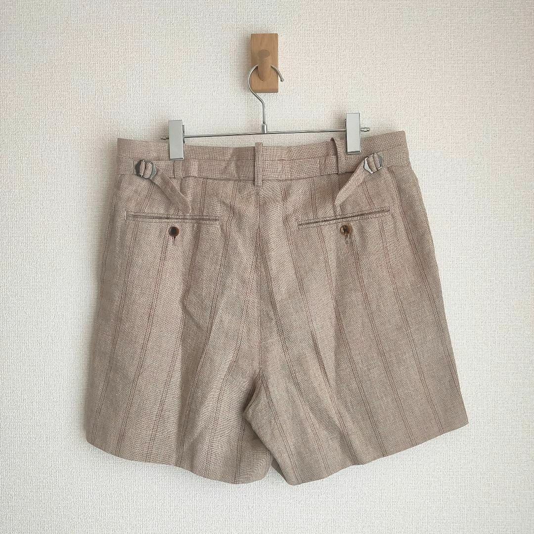 AURALEE(オーラリー)のAURALEE LINEN WOOL SILK SHARK SKIN SHORT メンズのパンツ(ショートパンツ)の商品写真