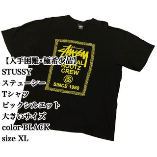 ステューシー(STUSSY)の【入手困難】STUSSY Tシャツ XL 大きいサイズ ビックシルエット 希少品(Tシャツ/カットソー(半袖/袖なし))