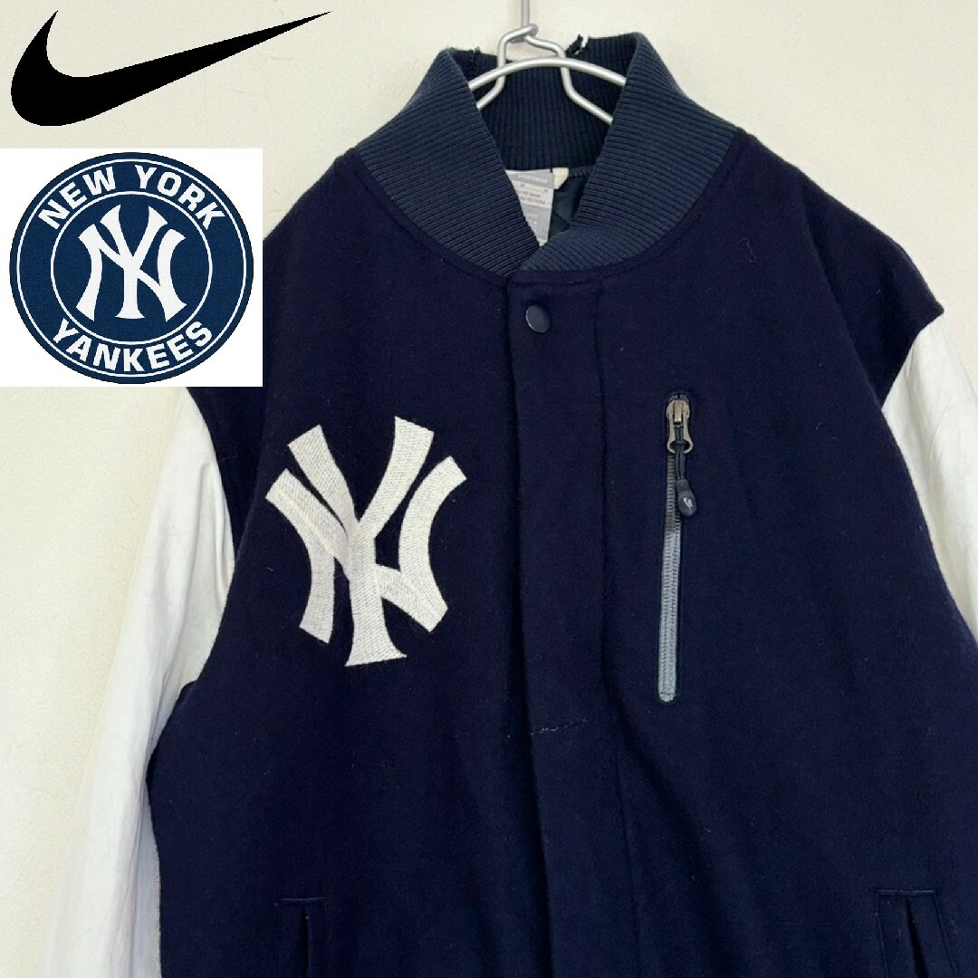 NIKE(ナイキ)のNIKE　ナイキ　MLB NY Yankees　スタジャン　スタジアムジャンパー メンズのジャケット/アウター(スタジャン)の商品写真