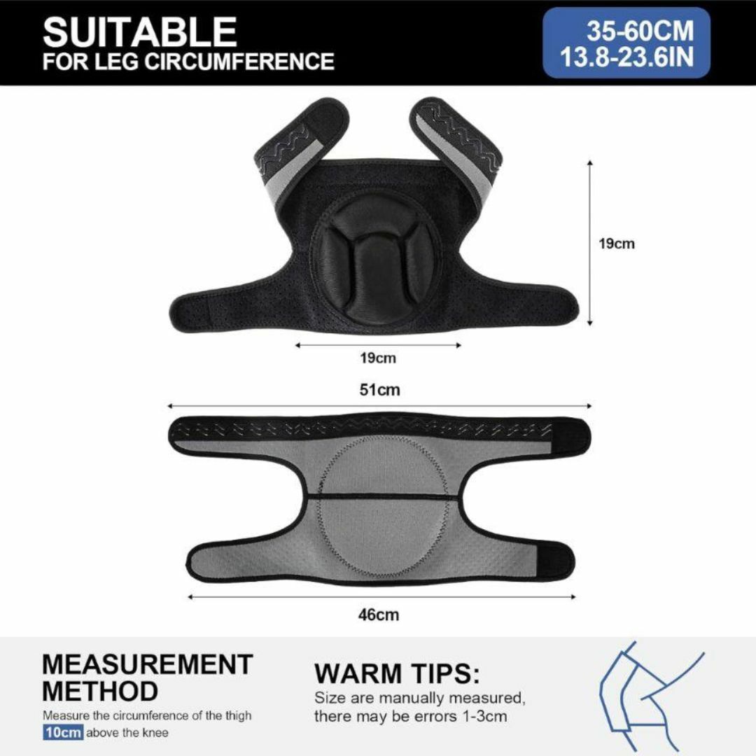 膝当て 2個入 プロテクター 男女兼用 М スポーツ/アウトドアのスポーツ/アウトドア その他(その他)の商品写真