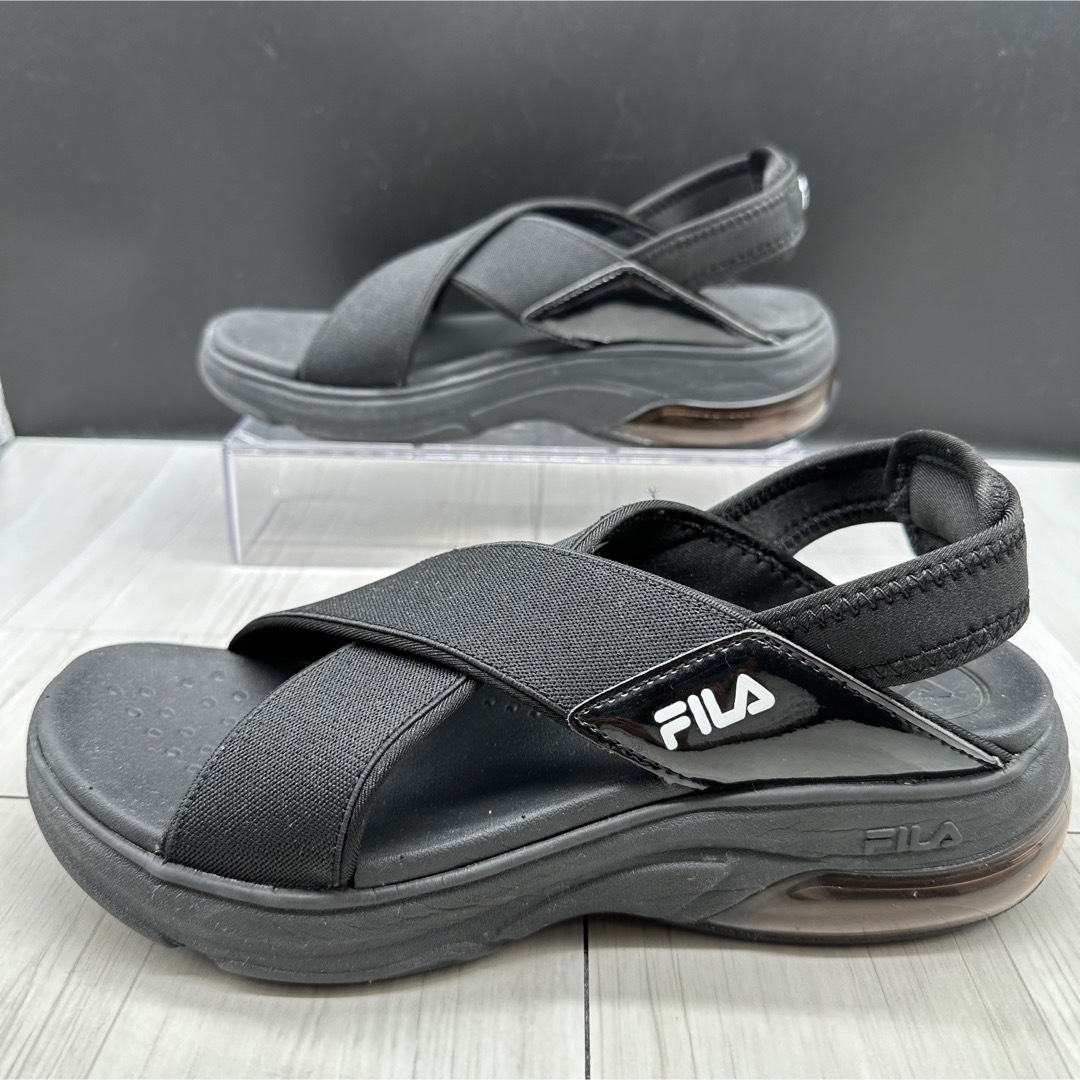 FILA(フィラ)の【FILA】フィラ 25 スポーツサンダル ブラック メンズの靴/シューズ(サンダル)の商品写真