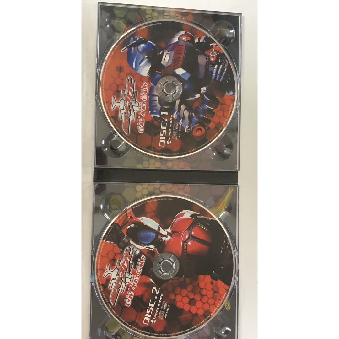 仮面ライダーカブト　COMPLETE　BEST　ONE　AND　ONLYシール付 エンタメ/ホビーのCD(キッズ/ファミリー)の商品写真