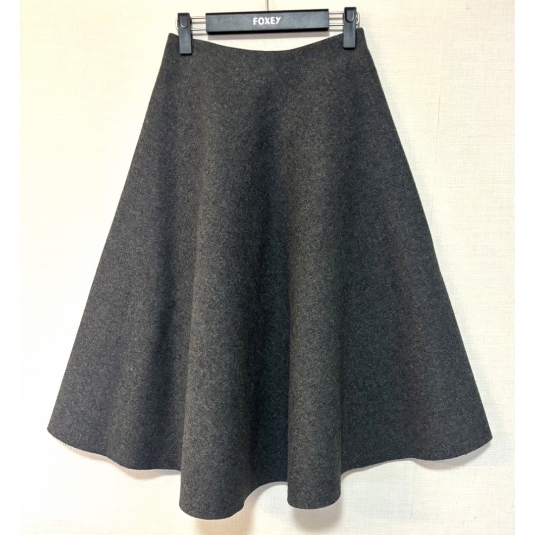 LE CIEL BLEU(ルシェルブルー)の極美品　Wメルトンテントスカート　ルシェルブルー レディースのスカート(ひざ丈スカート)の商品写真
