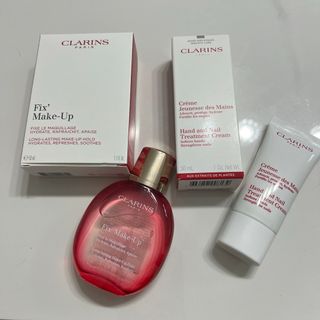 クラランス(CLARINS)のクラランス フィックスメイクアップ、ハンドクリーム(化粧水/ローション)