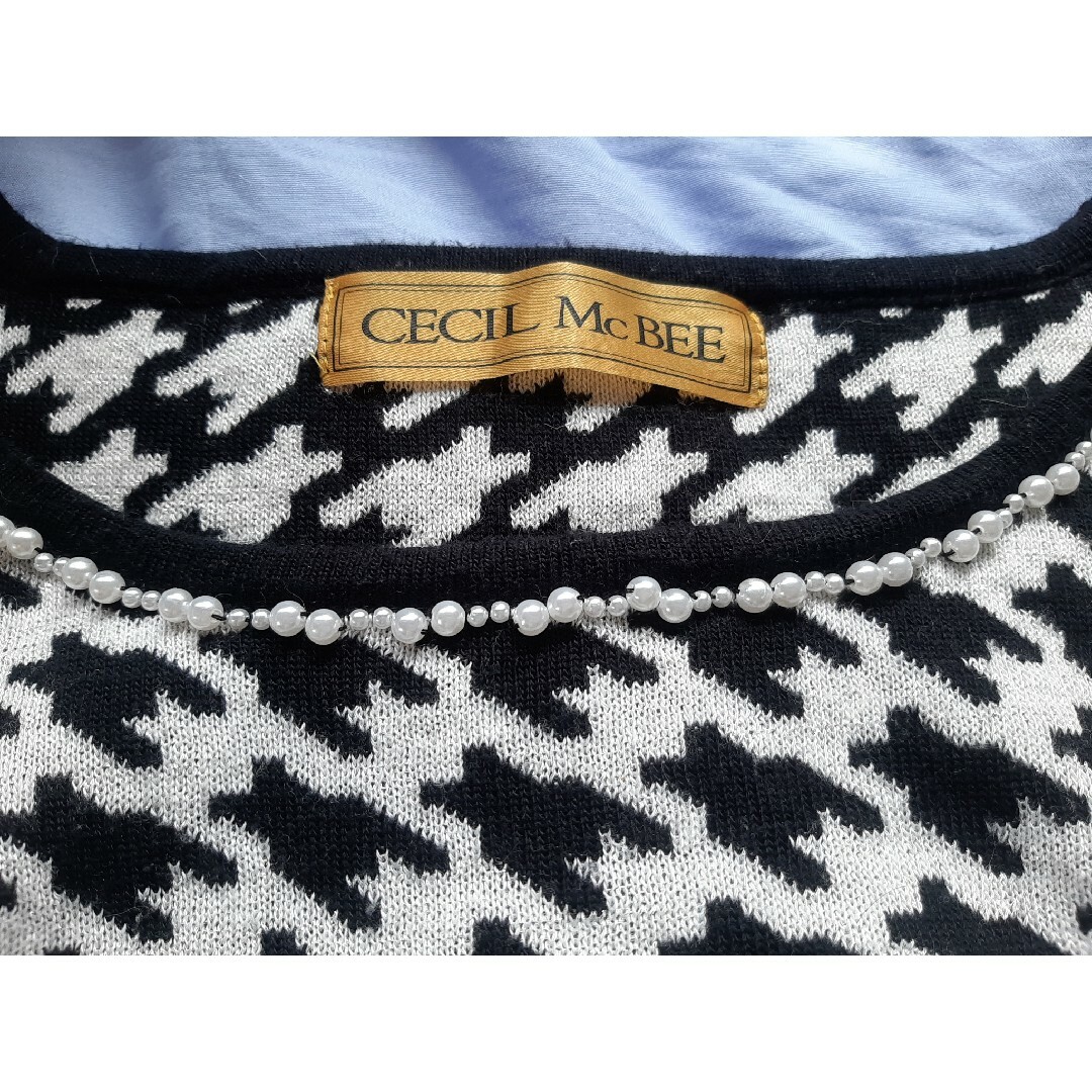 CECIL McBEE(セシルマクビー)のCECIL McBEE　セシルマクビー　ニットトップス レディースのトップス(ニット/セーター)の商品写真