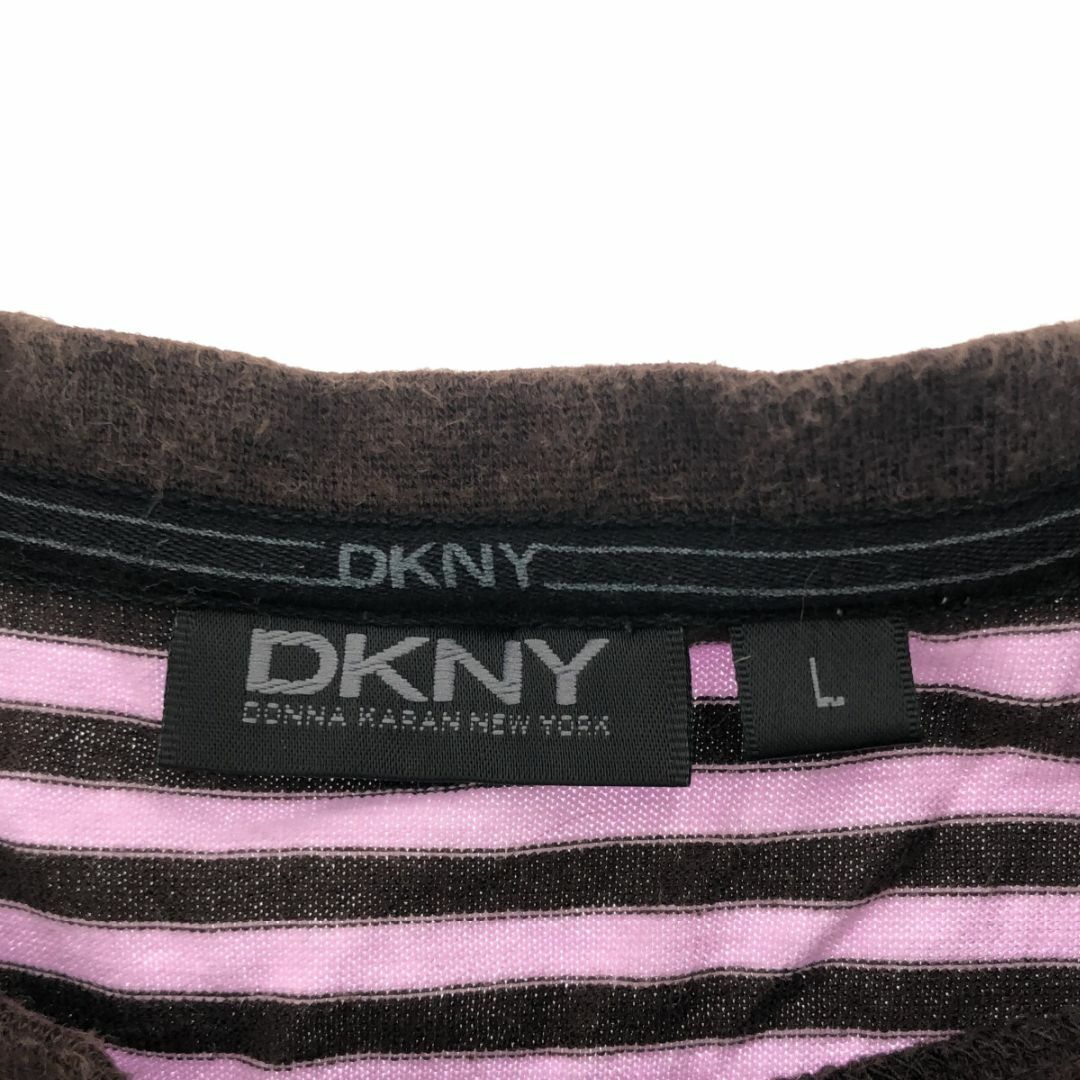 DKNY(ダナキャランニューヨーク)のDKNY ディーケーエヌワイ トップス Tシャツ 大きいサイズ カジュアル 丸首 レディースのトップス(Tシャツ(半袖/袖なし))の商品写真