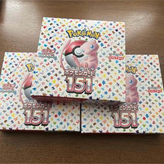 ポケモン(ポケモン)のポケカ 151 3box(Box/デッキ/パック)