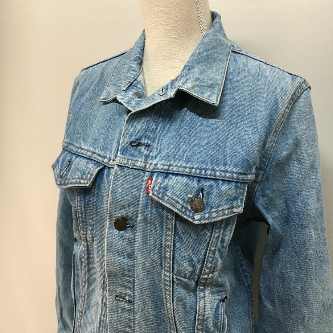 EURO LEVI'S(ユーロリーバイス)のイギリス製　Levi's　リーバイス　デニムジャケット　USED レディースのジャケット/アウター(Gジャン/デニムジャケット)の商品写真