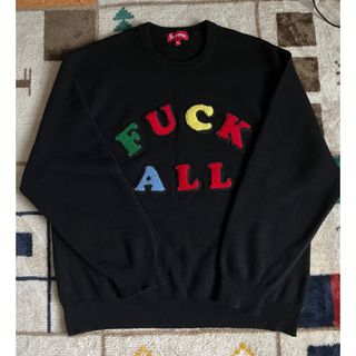 シュプリーム(Supreme)のSupreme Jamie Reid fuck all sweater(ニット/セーター)