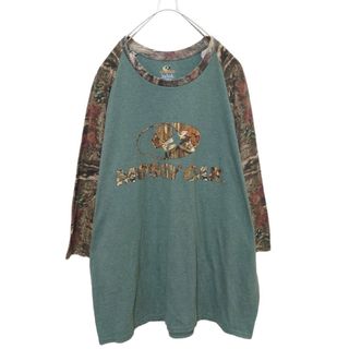 ヴィンテージ(VINTAGE)の【MOSSY OAK】リアルツリーカモ ラグランスリーブカットソー S-531(Tシャツ/カットソー(七分/長袖))