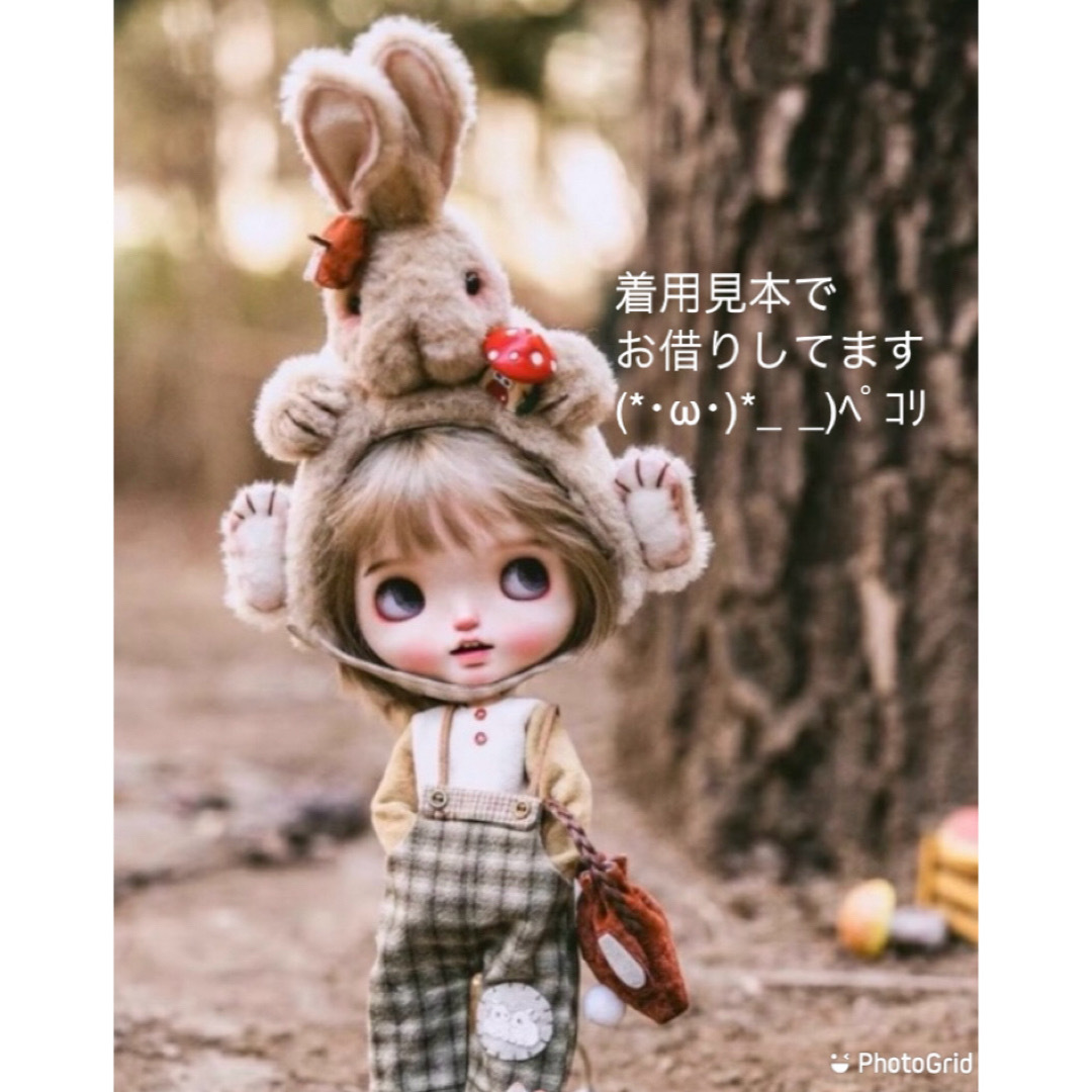 【SOLD OUT】ブライス アウトフィット ハンドメイドのぬいぐるみ/人形(人形)の商品写真