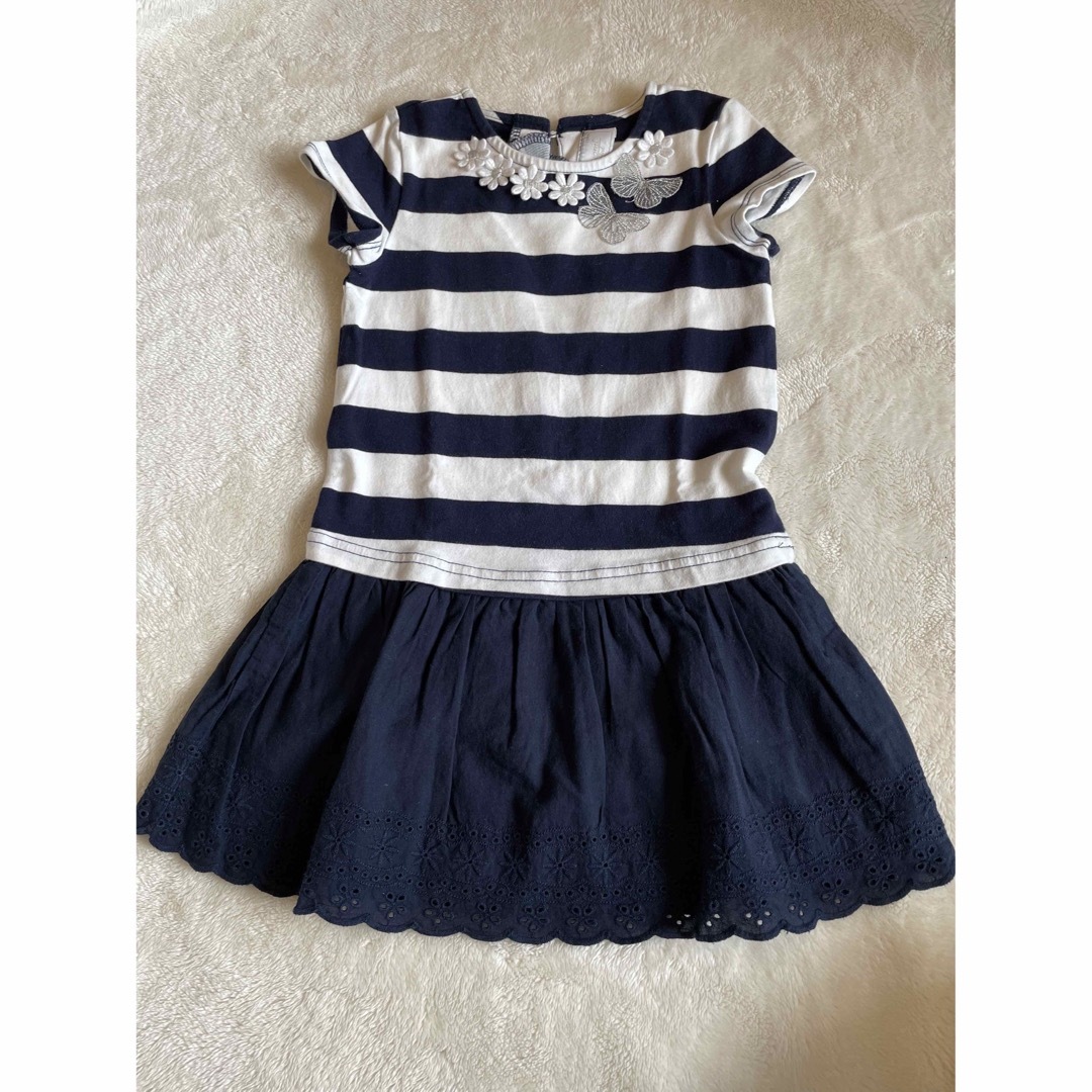 MAYORAL(マヨラル)のマヨラル　半袖ワンピース キッズ/ベビー/マタニティのキッズ服女の子用(90cm~)(ワンピース)の商品写真