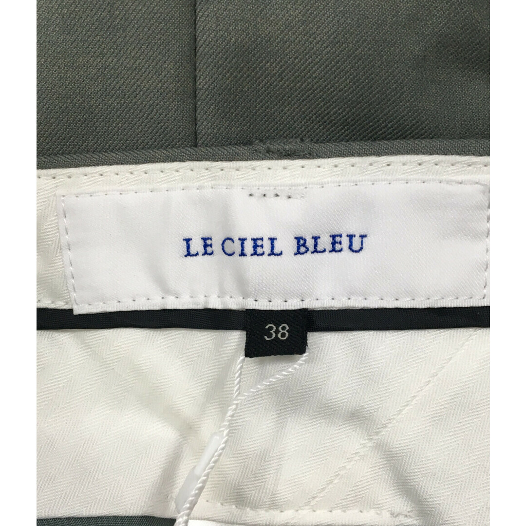 LE CIEL BLEU(ルシェルブルー)の美品 ルシェルブルー バック スリット ヘム パンツ レディース 38 レディースのパンツ(その他)の商品写真