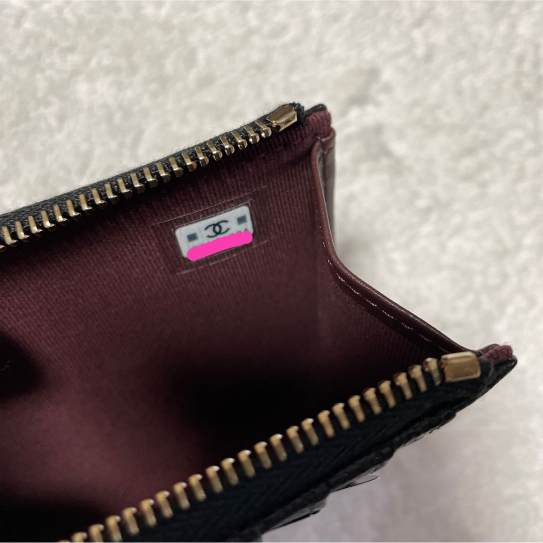 CHANEL(シャネル)の新品 シャネル CHANEL マトラッセ　フラグメントケース　ミニ財布　ブラック レディースのファッション小物(財布)の商品写真
