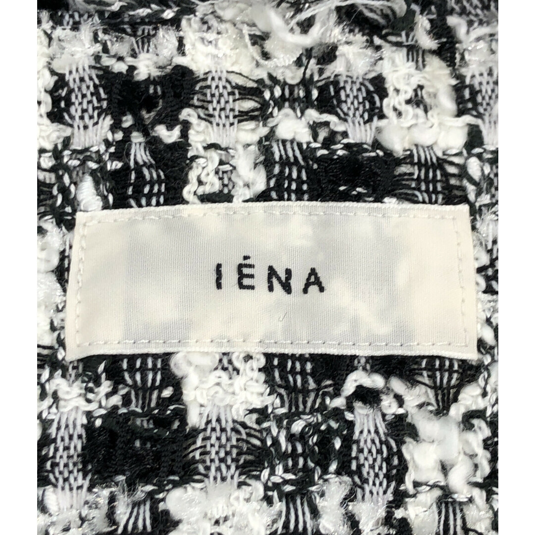 IENA(イエナ)の美品 イエナ IENA マリンツイード ノーカラージャケット    レディース レディースのジャケット/アウター(ノーカラージャケット)の商品写真