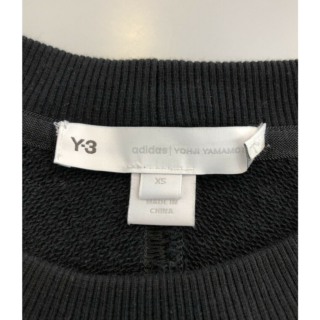 Y-3(ワイスリー)のワイスリー オーバーサイズ 3ライン クルーネック スウェット メンズ XS メンズのトップス(スウェット)の商品写真