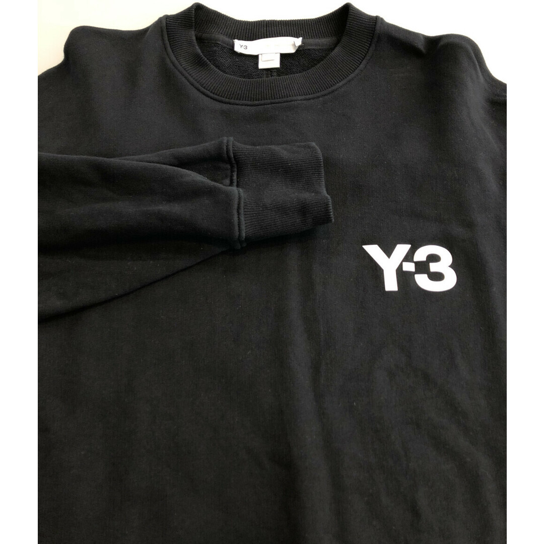 Y-3(ワイスリー)のワイスリー オーバーサイズ 3ライン クルーネック スウェット メンズ XS メンズのトップス(スウェット)の商品写真