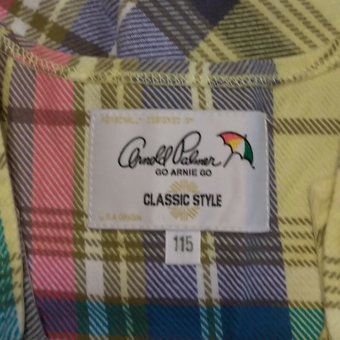 Arnold Palmer(アーノルドパーマー)のジャンパースカート キッズ/ベビー/マタニティのキッズ服女の子用(90cm~)(ワンピース)の商品写真