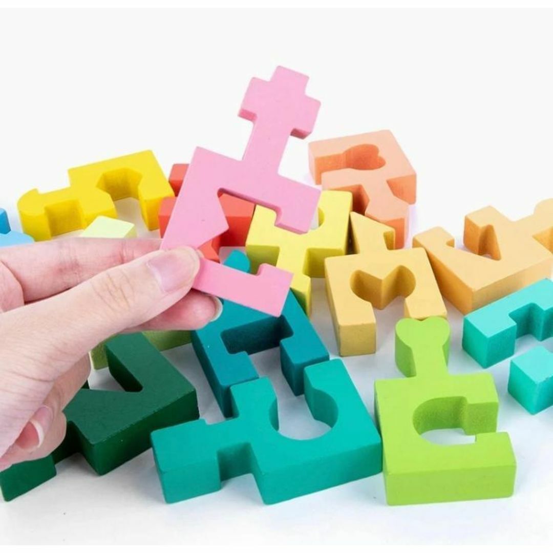 図形パズル　知育玩具　木製　パズル　玩具　おもちゃ　モンテッソーリ人気 キッズ/ベビー/マタニティのおもちゃ(知育玩具)の商品写真