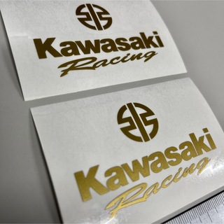 カワサキレーシング ステッカー Kawasaki Racingリバーマーク