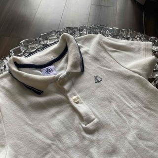 プチバトー(PETIT BATEAU)のプチバトー　襟付き　ロンパース(ロンパース)