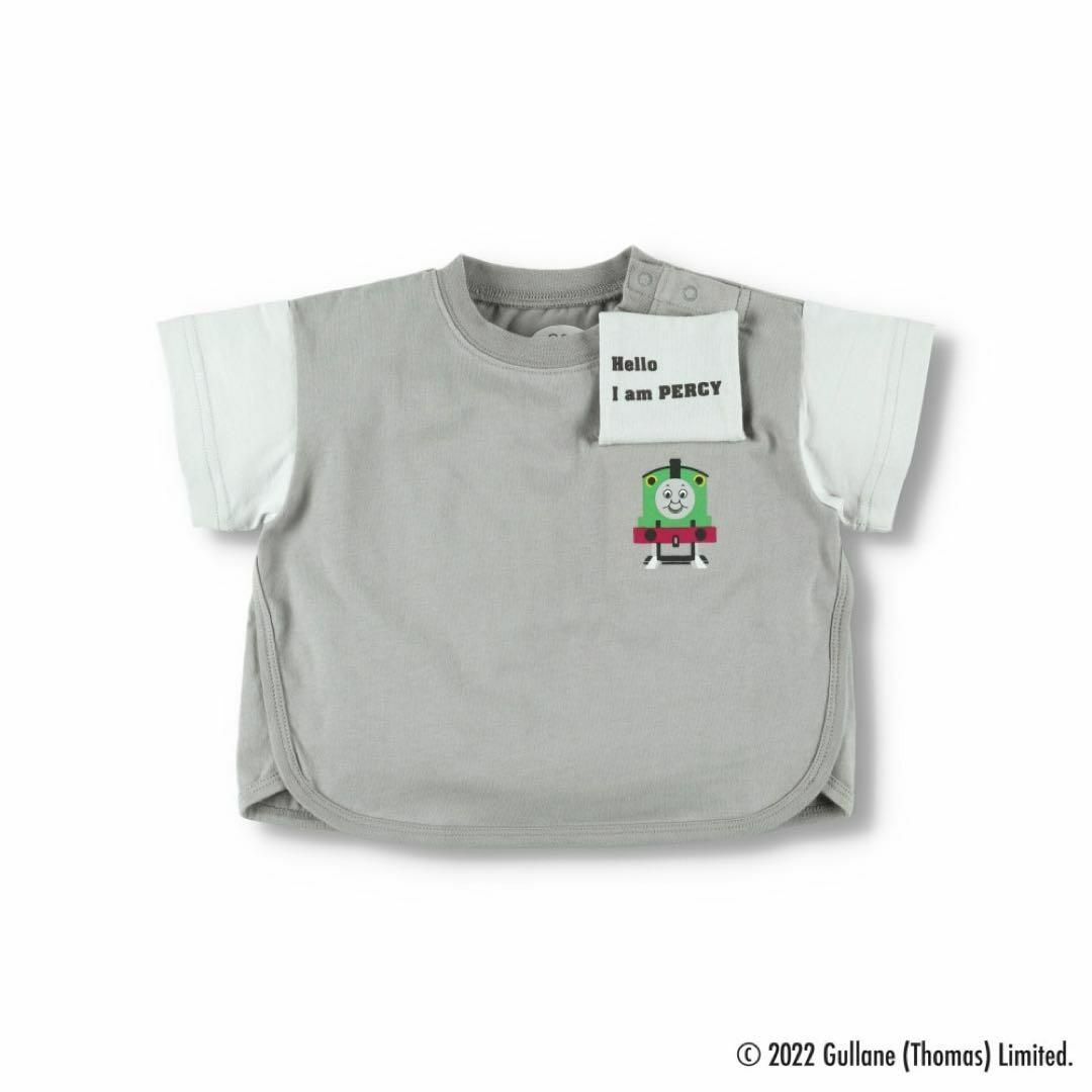 Branshes(ブランシェス)の新品　branshes トーマス　シルエットギミック半袖Tシャツ　子供服　80 キッズ/ベビー/マタニティのベビー服(~85cm)(Ｔシャツ)の商品写真