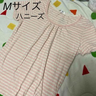 ハニーズ(HONEYS)のレディース 半袖 Mサイズ ハニーズ ボーダー (Tシャツ/カットソー(半袖/袖なし))