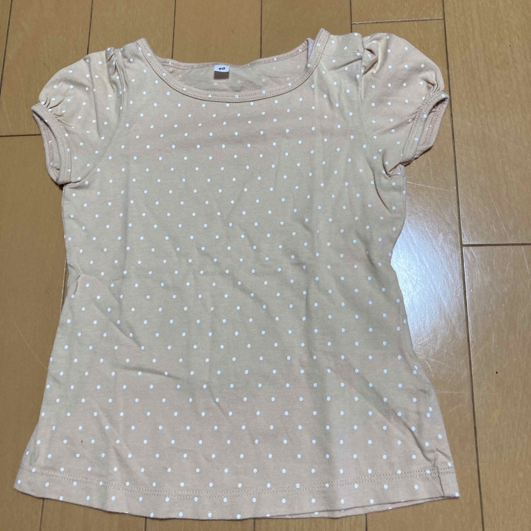 HusHush(ハッシュアッシュ)の90センチTシャツ4枚セット キッズ/ベビー/マタニティのキッズ服女の子用(90cm~)(Tシャツ/カットソー)の商品写真