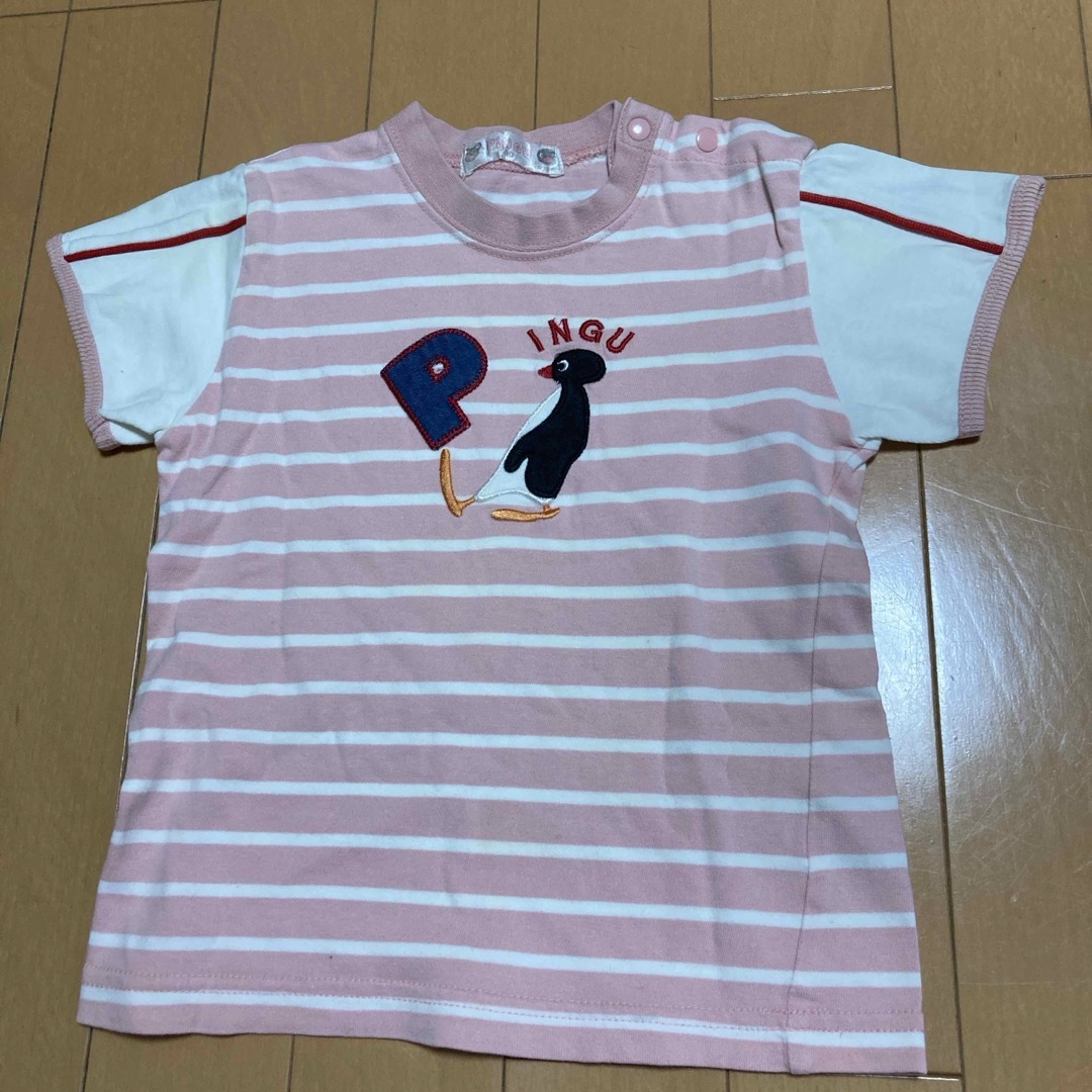 HusHush(ハッシュアッシュ)の90センチTシャツ4枚セット キッズ/ベビー/マタニティのキッズ服女の子用(90cm~)(Tシャツ/カットソー)の商品写真