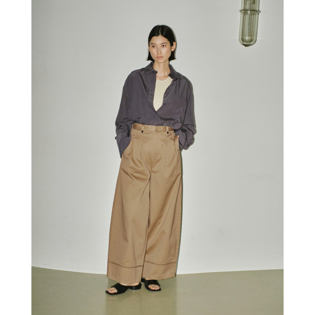 TODAYFUL(トゥデイフル)の【セール】TODAYFUL Heavy Chino Trousers レディースのパンツ(カジュアルパンツ)の商品写真