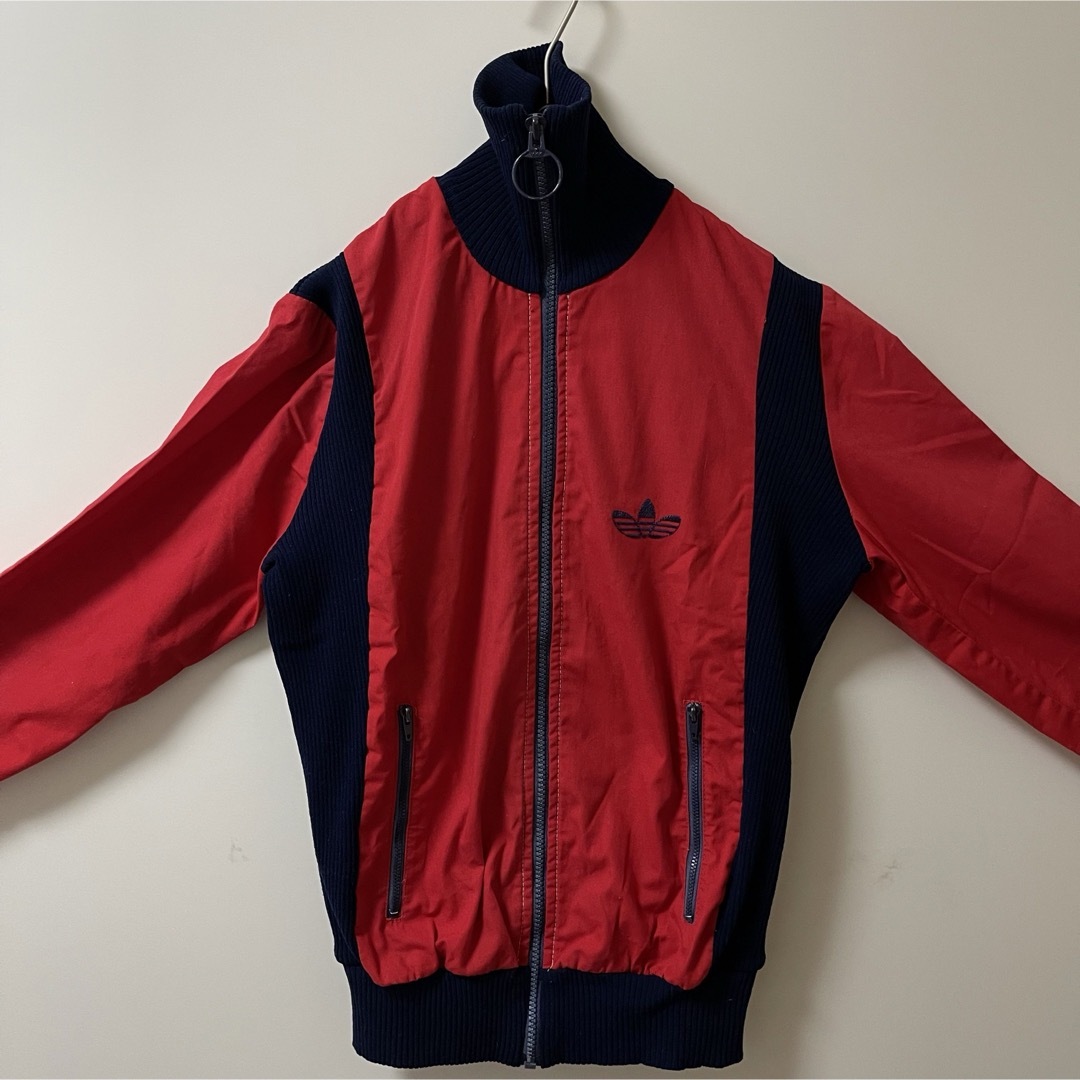 80s美品WS】アディダス刺繍トラックジャケット古着女子ジャージ 80s美品WS】アディダス刺繍トラックジャケット古着女子ジャージ