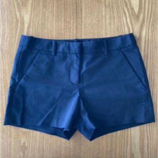 ザラ(ZARA)のZARA BASIC ショートパンツ ネイビー(ショートパンツ)