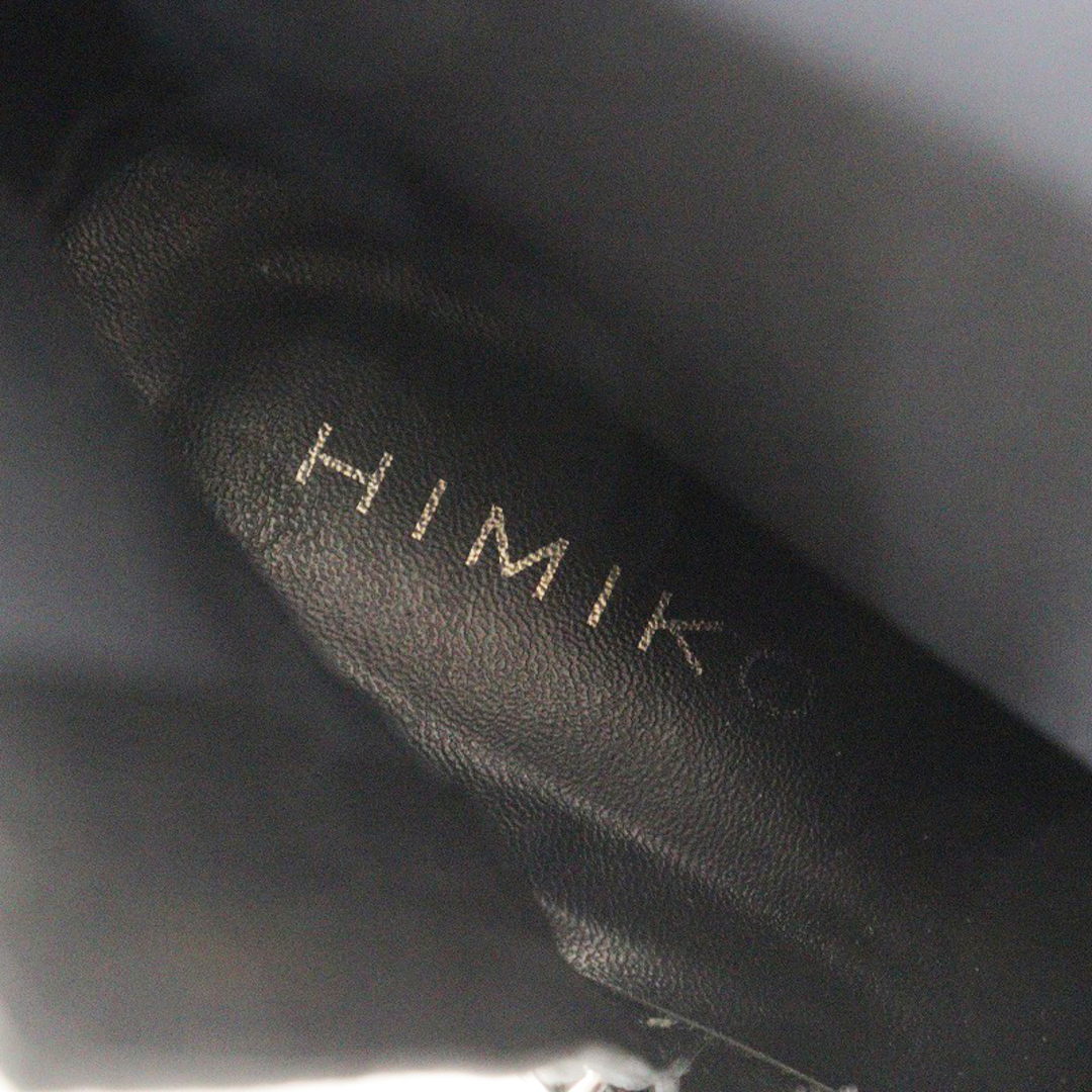 極美品 卑弥呼 ヒミコ HIMIKO スクエアトゥ サイドジップ ショートブーツ 25cm/ブラック 靴 シューズ【2400013836326】 レディースの靴/シューズ(ブーツ)の商品写真