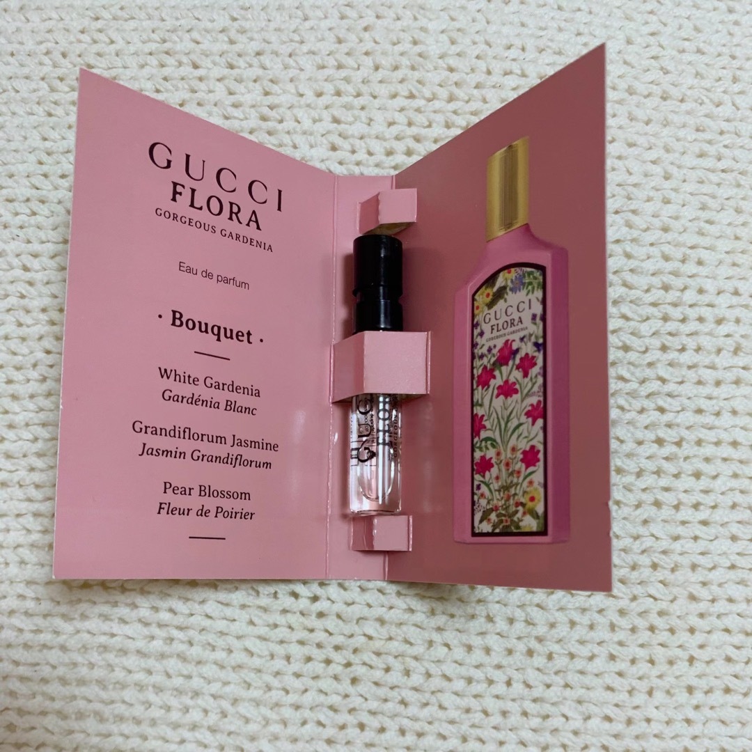 Gucci(グッチ)のグッチ フローラ ゴージャス ガーデニア EDP  サンプル 1.5ml コスメ/美容の香水(香水(女性用))の商品写真