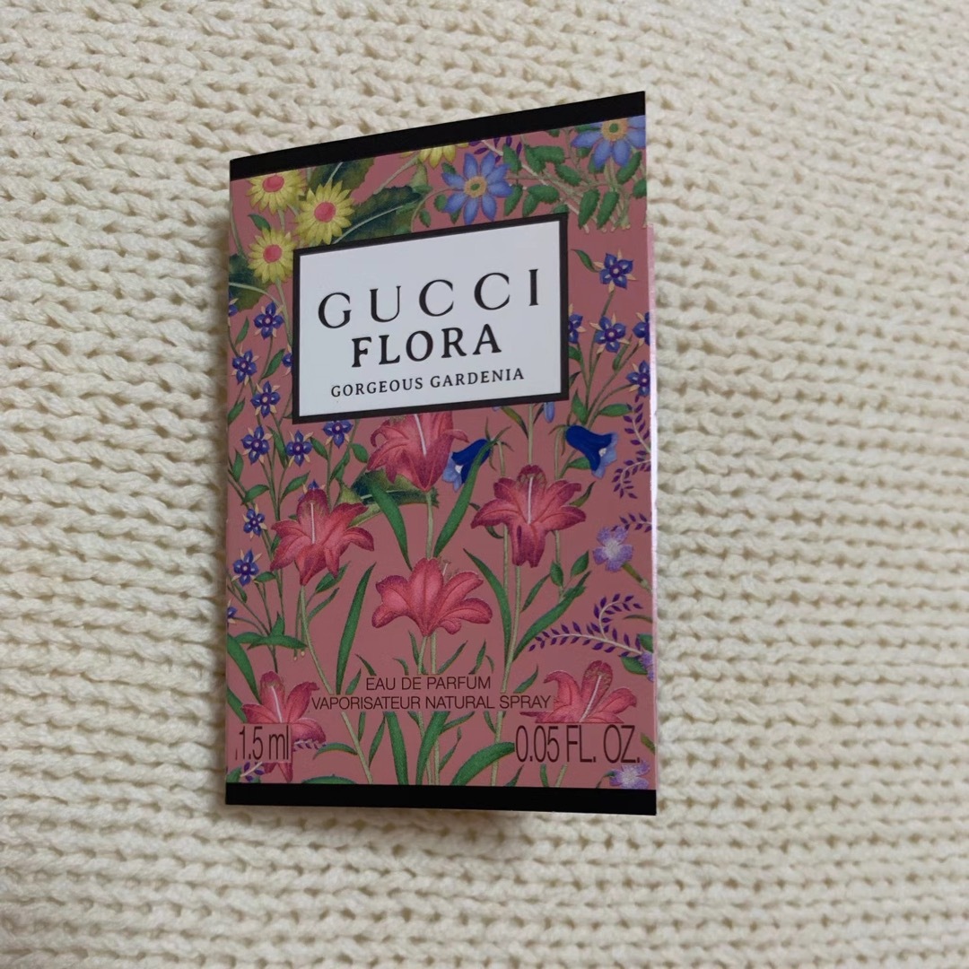 Gucci(グッチ)のグッチ フローラ ゴージャス ガーデニア EDP  サンプル 1.5ml コスメ/美容の香水(香水(女性用))の商品写真