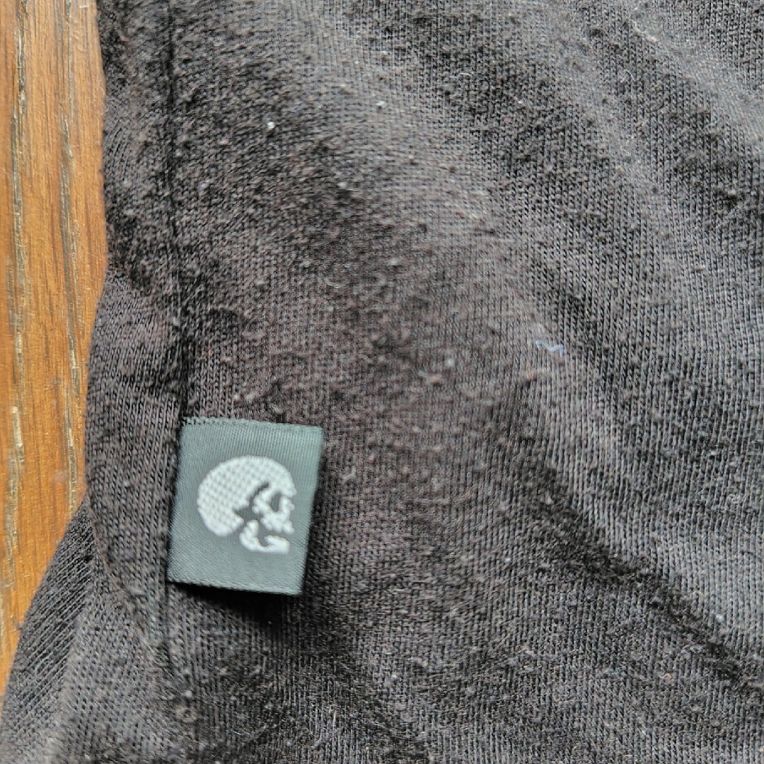 ドクロ　黒Tシャツ メンズのトップス(Tシャツ/カットソー(半袖/袖なし))の商品写真