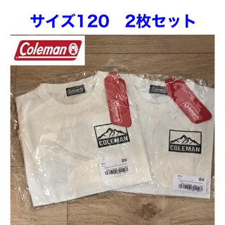 コールマン(Coleman)の【新品】Colemanコールマン　キッズTシャツ2枚セット120 双子　お揃い(Tシャツ/カットソー)