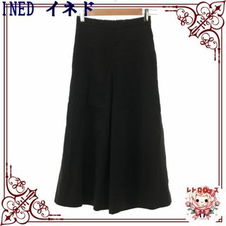 INED - INED イネド ボトムス パンツ ワイド ファスナー付き シンプル レディース