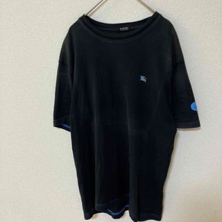 バーバリーブラックレーベル(BURBERRY BLACK LABEL)のBURBERRY BLACK LABEL Tシャツ　ブラック　サイズ3(Tシャツ/カットソー(半袖/袖なし))