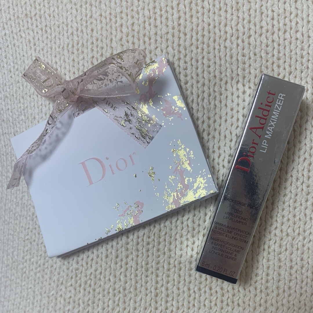 Dior(ディオール)のディオール マキシマイザー 020 ブラウン 限定  ギフト用 コスメ/美容のベースメイク/化粧品(口紅)の商品写真