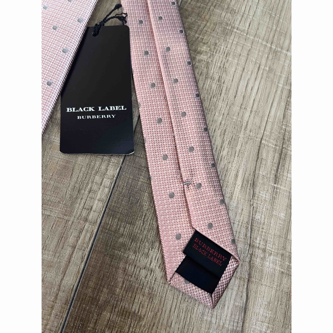 BURBERRY BLACK LABEL(バーバリーブラックレーベル)の【未使用品・タグ付き】　BURBERRY BLACK LABEL ネクタイ　 メンズのファッション小物(ネクタイ)の商品写真